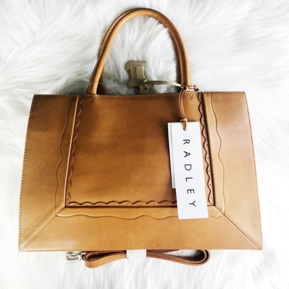 Radley London Tan Leather Bag - NWT